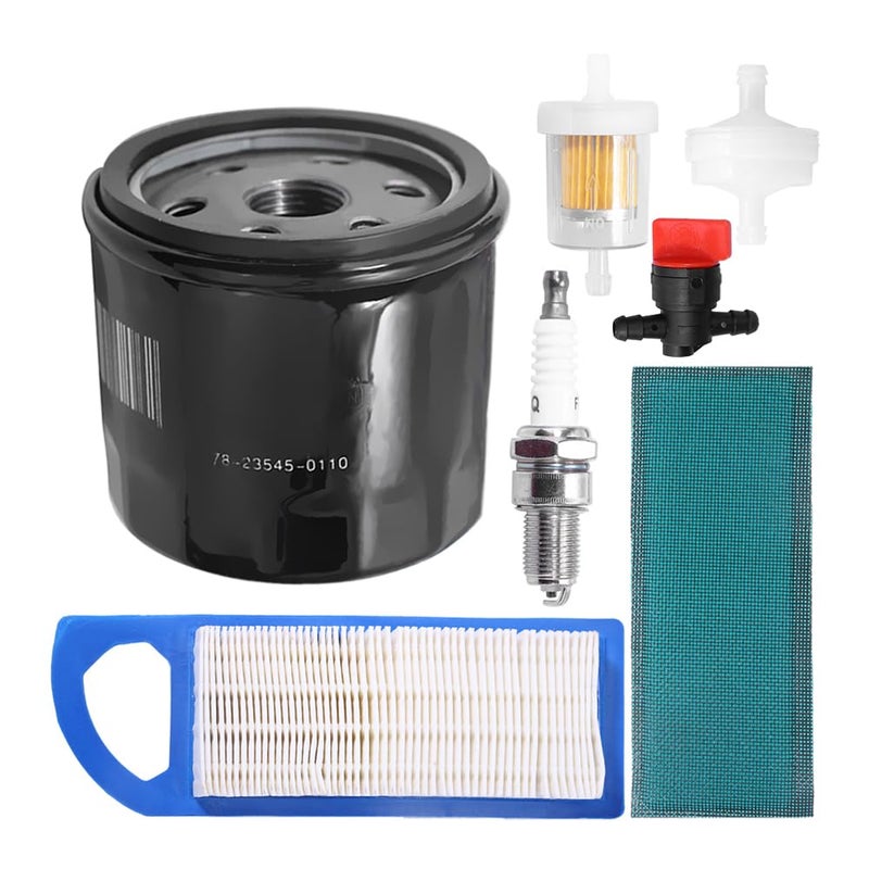 Anxingo 697153 794422 Air Filter Oil Fuel Filter Replacement for B S 31A507 31A677 31A607 31E607 31E677 698083 795115 Intek 15.5HP 17-17.5HP Tractor Engines John Deere Toro Lawn Mower - Image 1